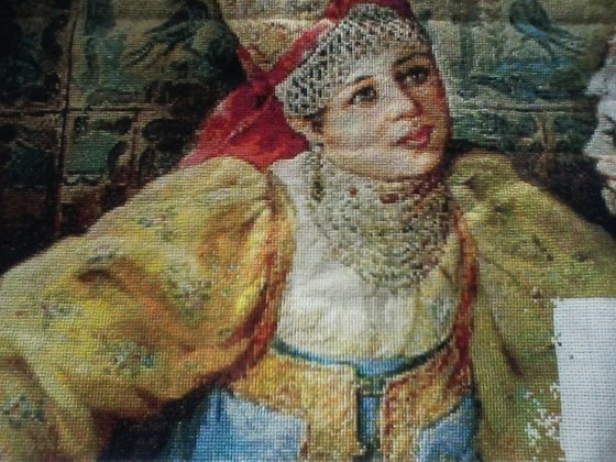 Этап процесса «Русские красавицы»