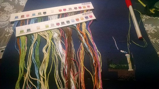 Этап процесса «Вікторіанський шарм»