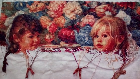 Этап процесса «Sandra Kuck Чаепитие»