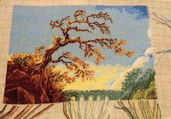 Этап процесса «Река Тиволи Гобленсет 525.»