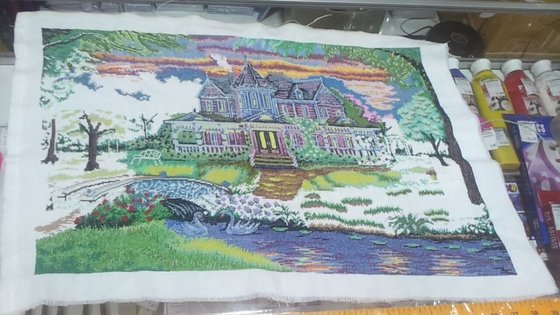 Этап процесса «Романтический дом.»