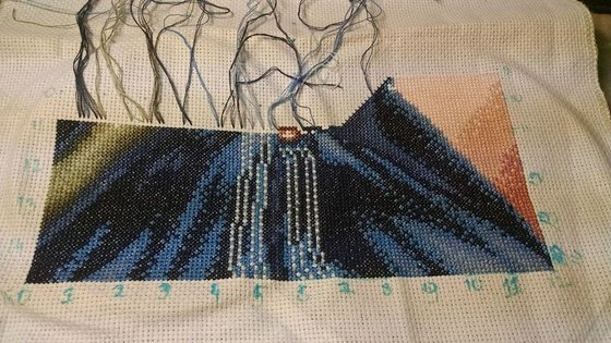 Этап процесса «Мадонна Долороса»