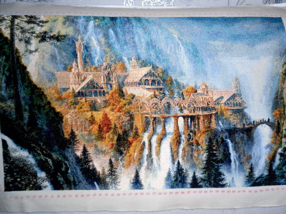 Этап процесса «Закат в Ривенделле»