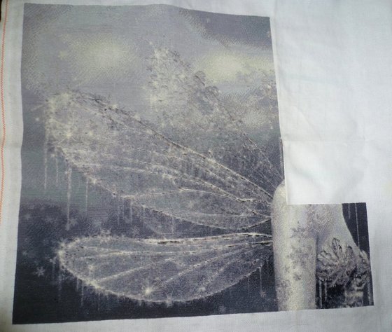 Этап процесса «HAED, 'Snow' (Maxine Gadd)»