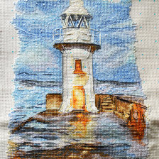 Процесс «"Маяк" по моей дизайнерской разработке»