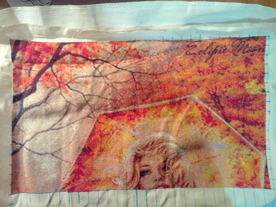 Этап процесса «Девушка - Осень»