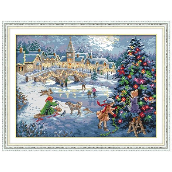 Этап процесса «Зимние забавы»