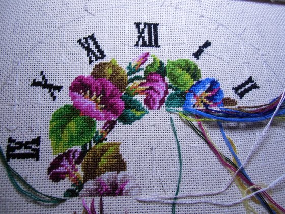 Этап процесса «Цветочные часы.»