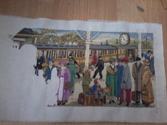 Этап процесса «прибытие поезда или на перроне.»