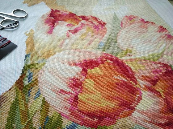 Этап процесса «Тюльпаны "Алиса"»