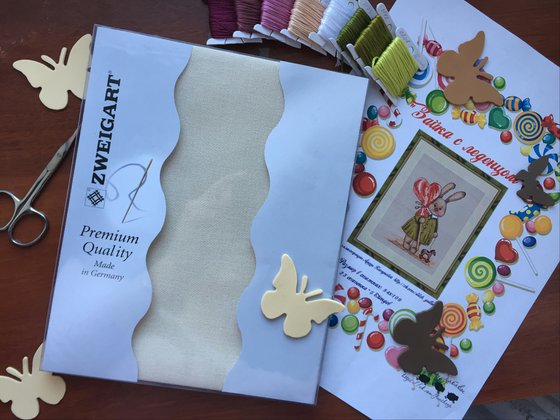 Этап процесса «Зайка с леденцом "Анастасия Еремеева"»