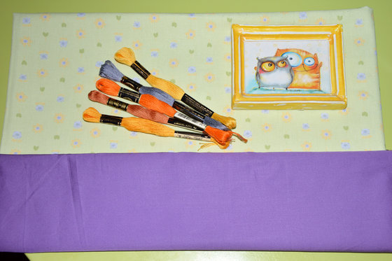 Этап процесса «Летняя сумочка "Давай дружить"»