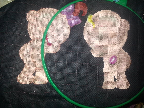 Этап процесса «забавные малыши»