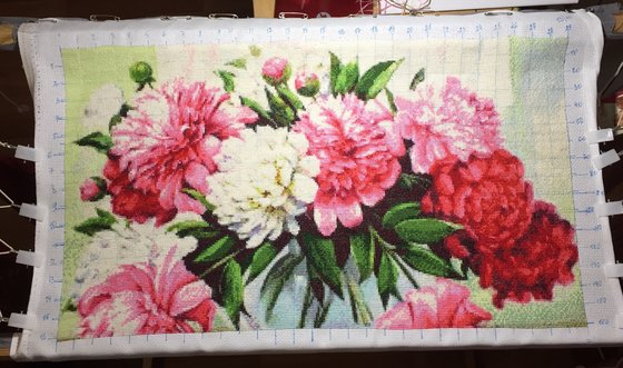 Этап процесса «Пионы»