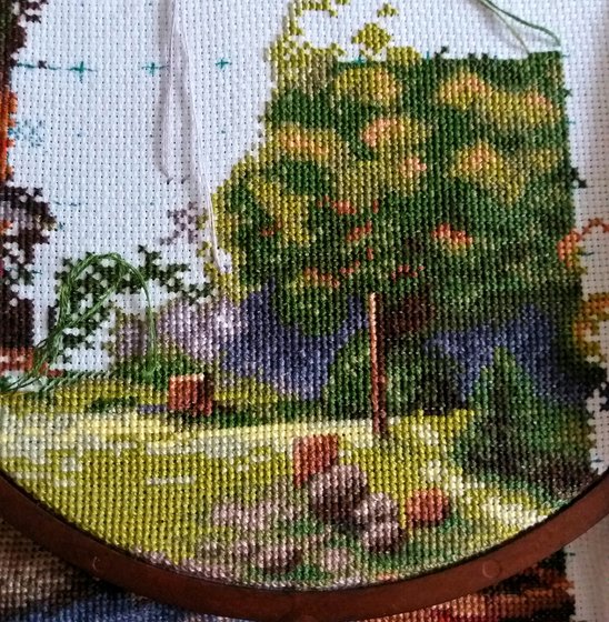 Этап процесса «Горный пейзаж от Luca-S»