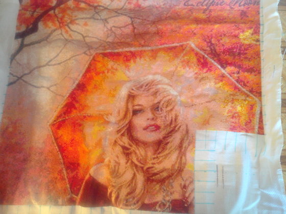 Этап процесса «Девушка - Осень»