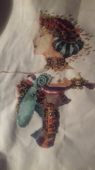 Этап процесса «Осенняя Королева Мирабилия»