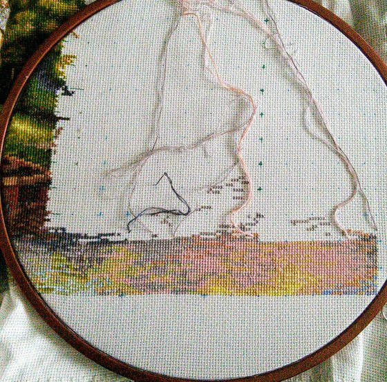 Этап процесса «Горный пейзаж от Luca-S»