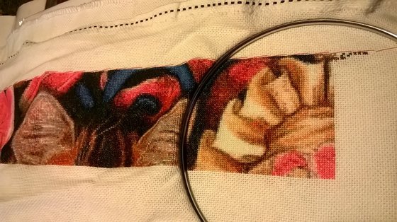 Этап процесса «Три пушистых котёнка»