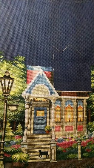 Этап процесса «Вікторіанський шарм»