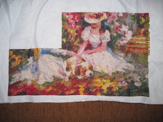 Этап процесса «Леонид Афремов "Девочки"»