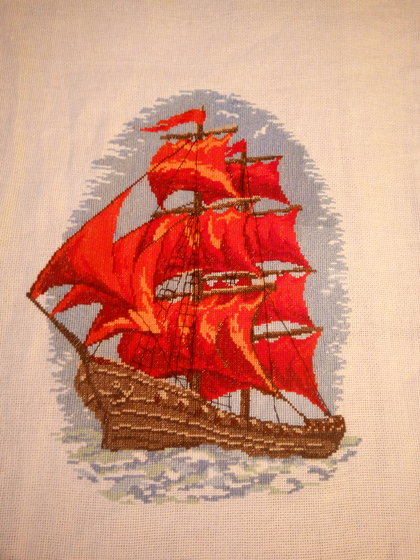 Этап процесса «парусник мечты»