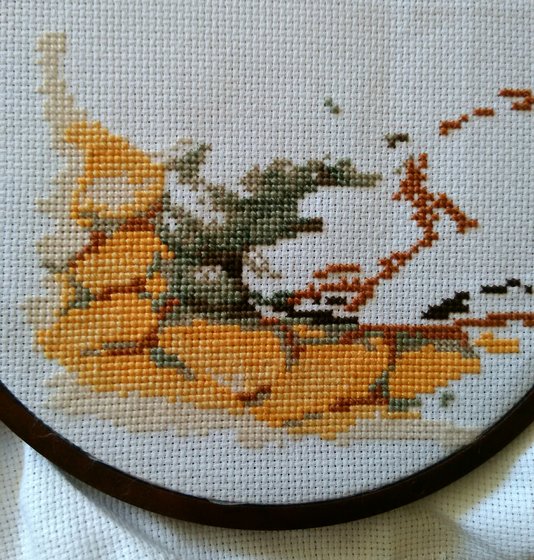 Этап процесса «Лисички от Риолис»