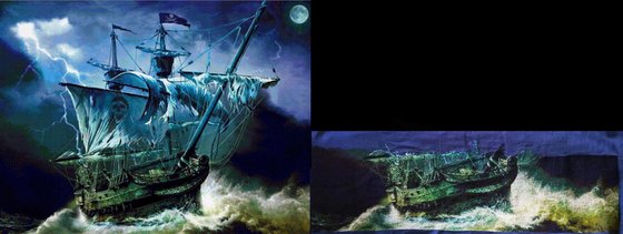 Этап процесса «Pirate Ship»