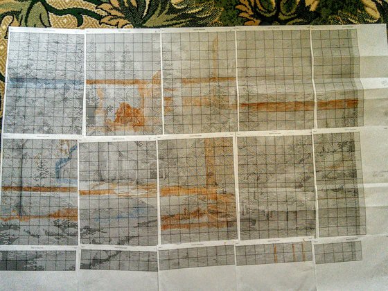 Этап процесса «Красные яблочки в карзиночке»