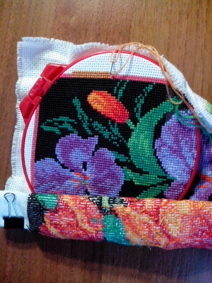 Этап процесса «Моя отдыхалочка - подушка»