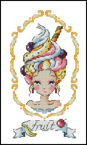 Этап процесса «Мороженка Fruit»