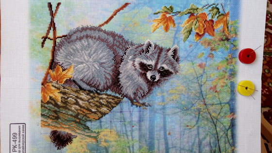 Этап процесса «Игры в осенней листве»