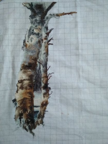 Этап процесса «Зимний день»