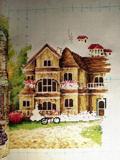 Этап процесса «Зеленая деревенька»