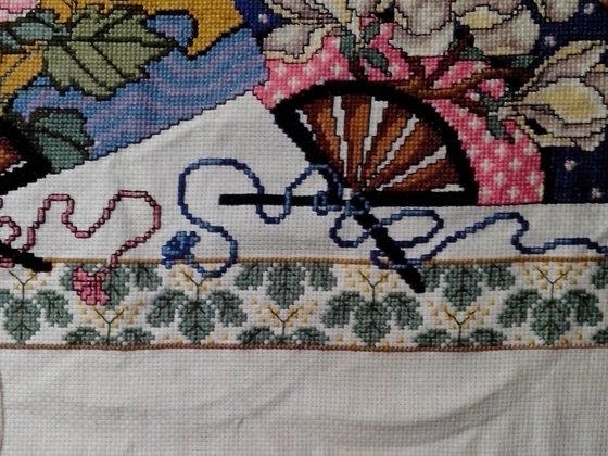 Этап процесса «Китайские веера»