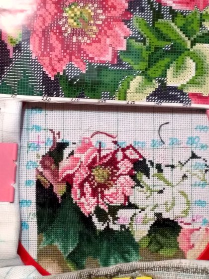 Этап процесса «Букет  от "Сделай своими руками"»