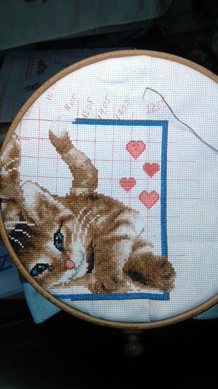 Этап процесса «два котика»