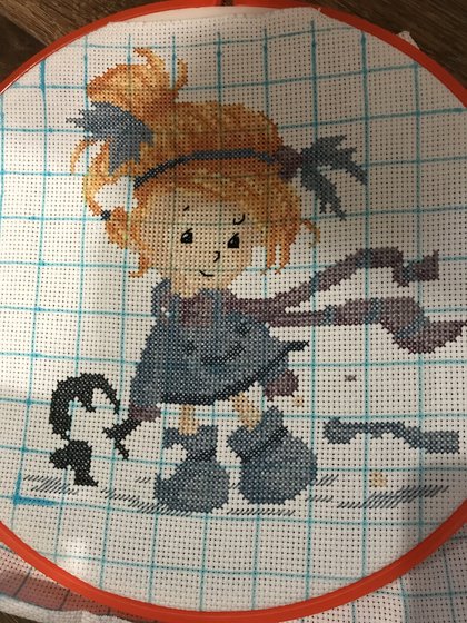 Этап процесса «A walk in november»