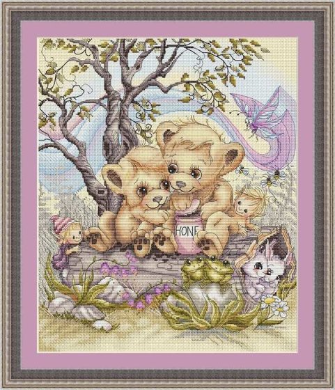 Этап процесса «Медовые мишки»