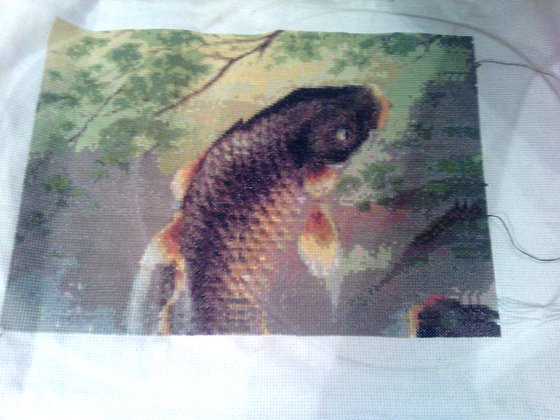 Этап процесса «Прыгающие карпы»