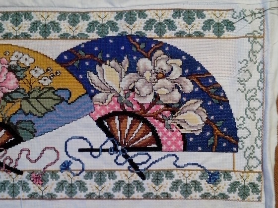 Этап процесса «Китайские веера»