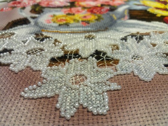 Этап процесса «Цветочный романс»