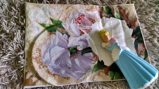 Этап процесса «Білі троянди Дим»