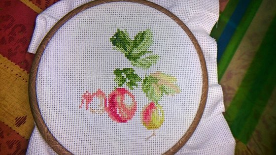 Этап процесса «Крыжовник»