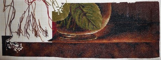 Этап процесса «Vaza cu trandafiri (Luca-S)»