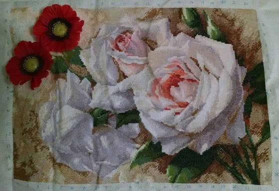 Этап процесса «Білі троянди Дим»