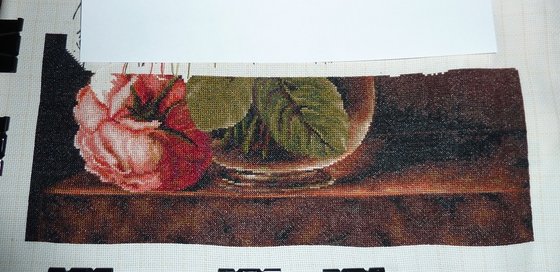 Этап процесса «Vaza cu trandafiri (Luca-S)»