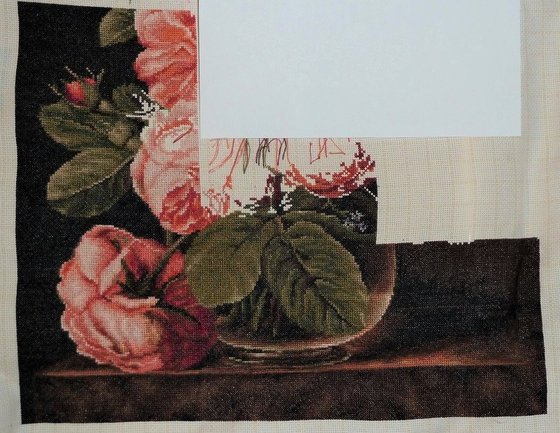 Этап процесса «Vaza cu trandafiri (Luca-S)»