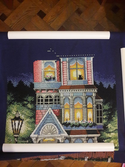 Этап процесса «Victorian charm Dimensions 13666»