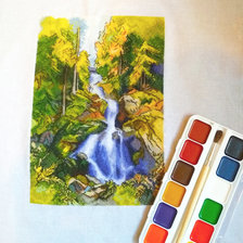 Процесс «"Водопад" по собственной дизайрнерской разработке»